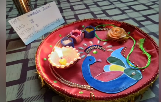 Thali Decoration Competition